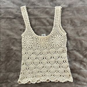 Cute Crochet Knit Tank Top